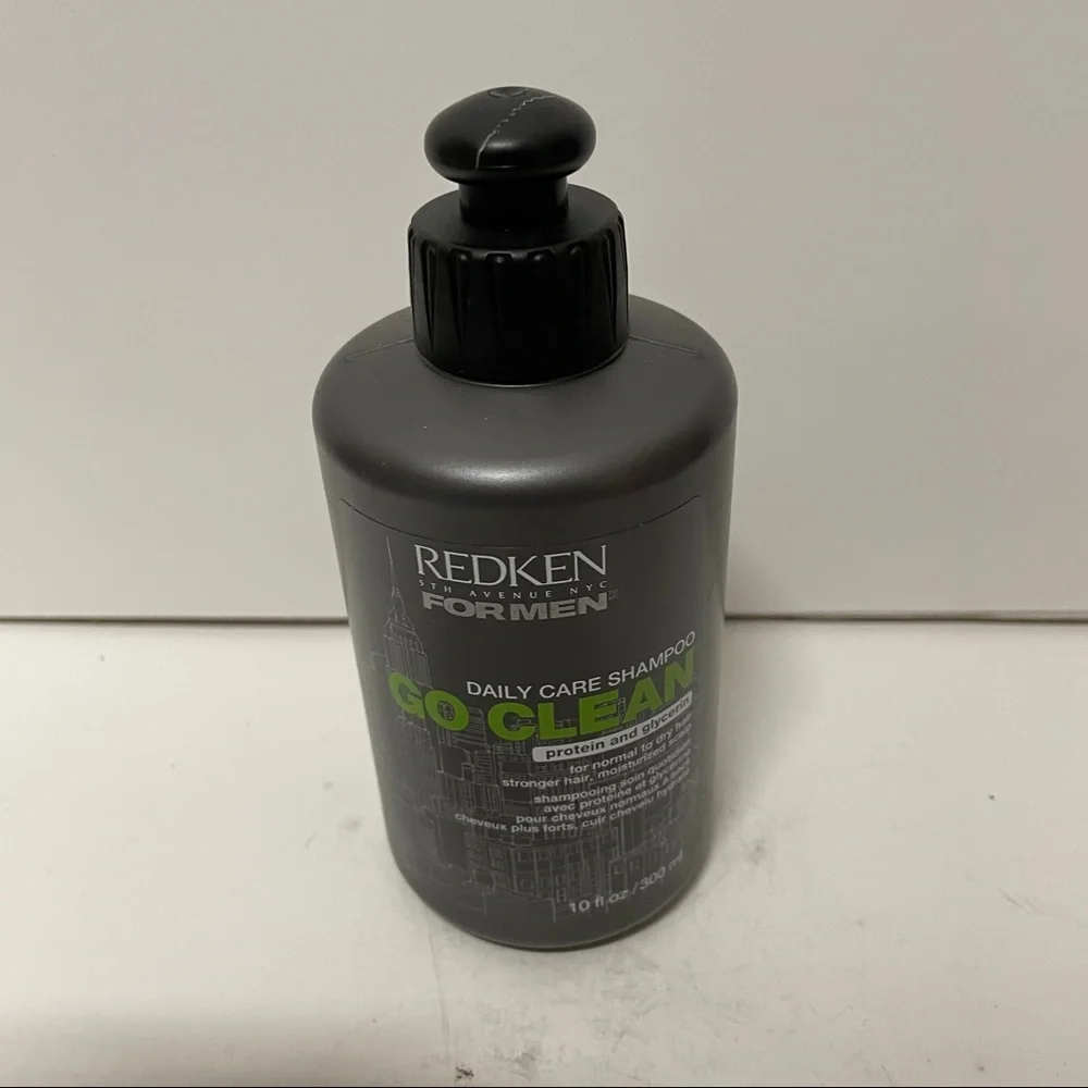 Redken for Men Daily Care Shampoo Go Clean Shampoo 10 OZ HTF